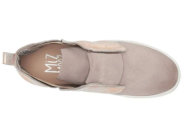 Miz Mooz Laurent Women's Leather Sneaker - Rose Metallic Size 37