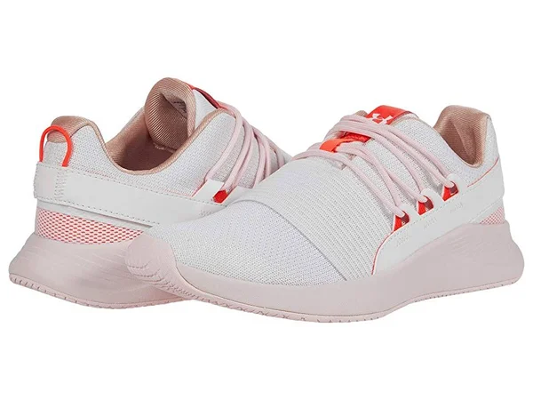 Under Armour Women's Charged Breathe Lace Sportstyle Shoes - White, 10.5