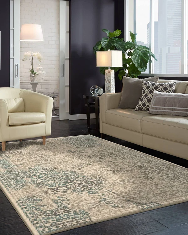 Karastan Euphoria Ayr Area Rug - 6&6x22 x 9&6x22 - Natural