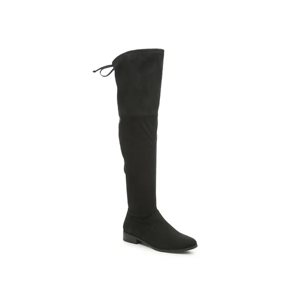 Kelly & Katie Edi Over The Knee Boot, Women's, Black, Size 10, Boots, Block