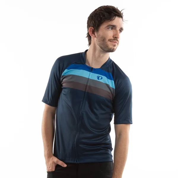 Pearl Izumi Canyon Graphic Jersey - Men's Navy/Lapis aspect, S