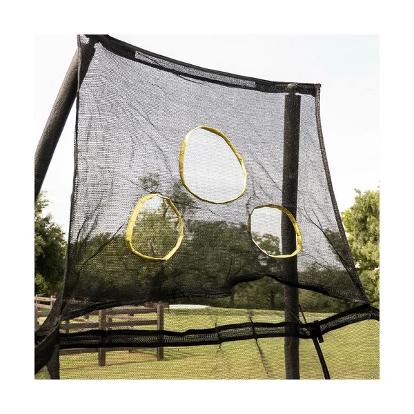 Jumpking Hexagon 7.5& Trampoline, with Toss Ball Game
