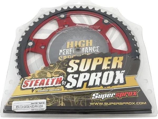 Supersprox RST-1512-52-RED; Stealth Sprocket 52T Red