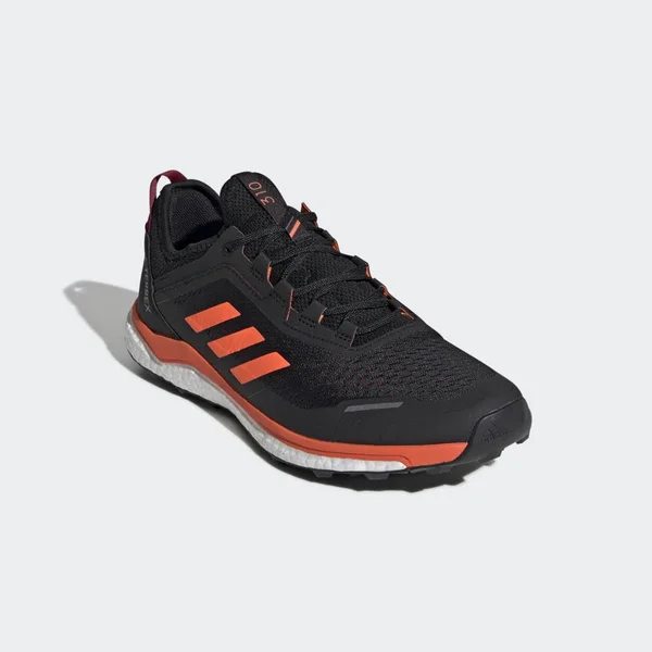 Adidas Men's Terrex Agravic Flow Shoes Col Burgundy, Solar Orange, Black 10