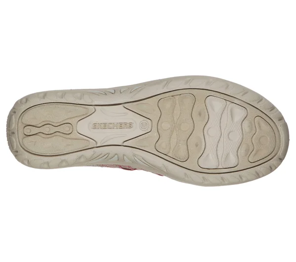 Skechers Women's Relaxed Fit Reggae Fest Hooked Closed Toe Sandal, Taupe/Pink