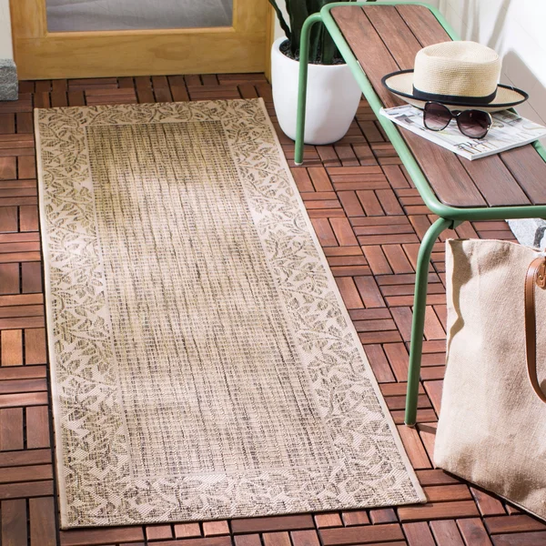 Safavieh Courtyard CY0727-3201 4&0x22 x 5&7x22 Natural, Terra Area Rug