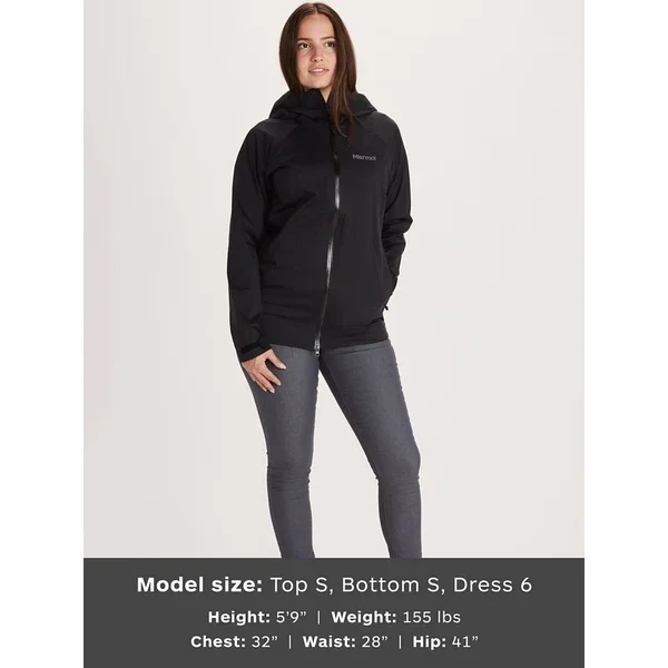 Marmot PreCip Stretch Jacket - Women's Corydalis Blue, Xs