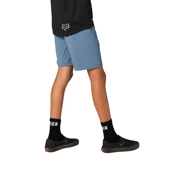 Fox Youth Ranger Short in Matte Blue Size 22