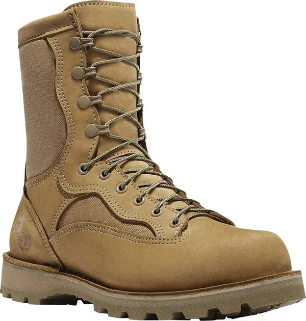 Men's Danner 8 inch Gore-Tex Marine Expeditionary Boot - Size: 8.5 x Wide, Beige