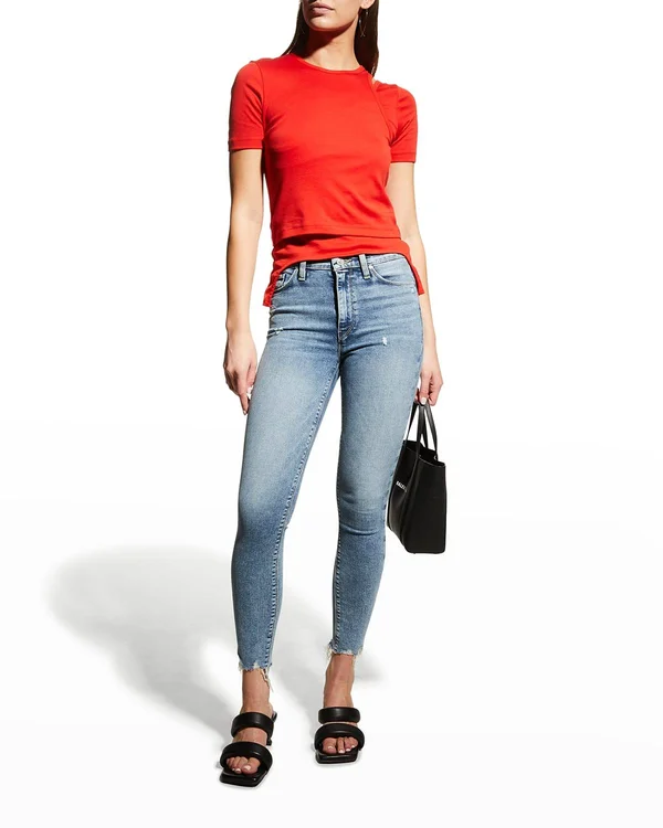 Hudson Jeans, Barbara High-Rise Super Skinny Ankle Jean