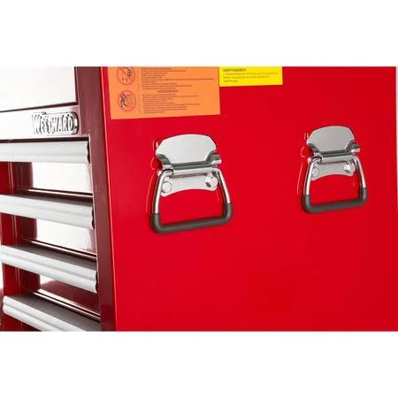 Westward 26-5/16x22 Intermediate Chest - 3 Drawers, Red, 32H848