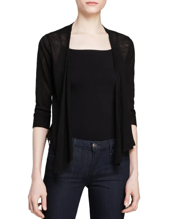 Nic+Zoe Lightweight Four-Way Cardigan - Small - Dark Indigo