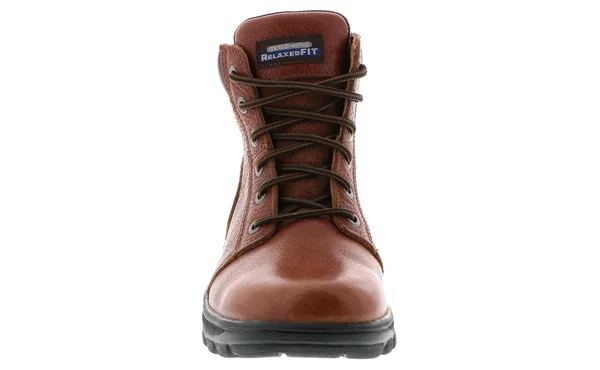 Men's Skechers Work Relaxed Fit Workshire Steel Toe - Size: 9, Brown