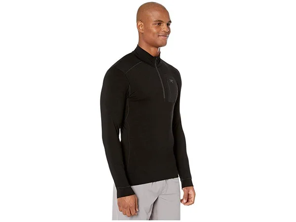 Arc&teryx Men's Satoro AR Zip Neck LS - Black - S