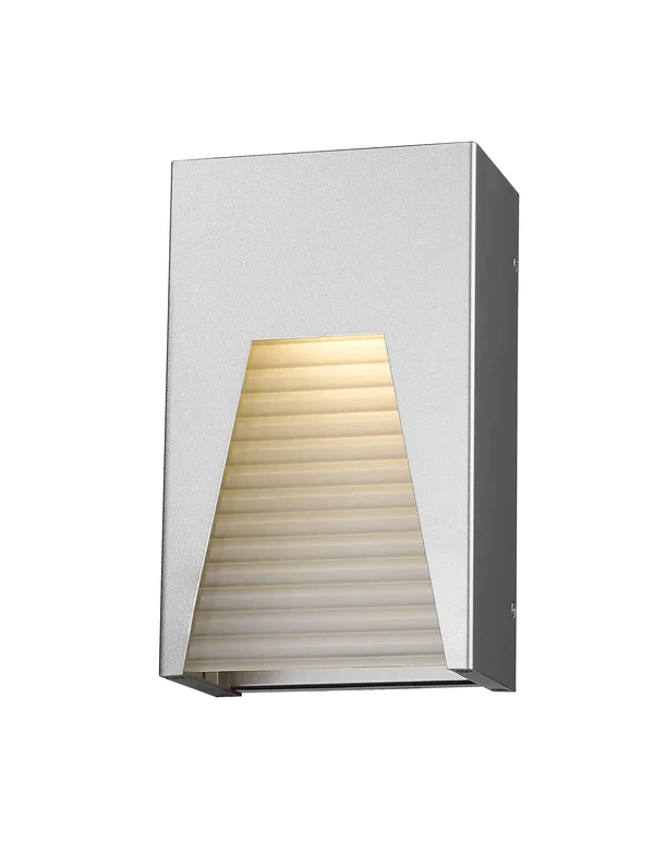 Z-Lite 561S-SL-SL-FRB-LED Millenial Outdoor Wall Light - Silver