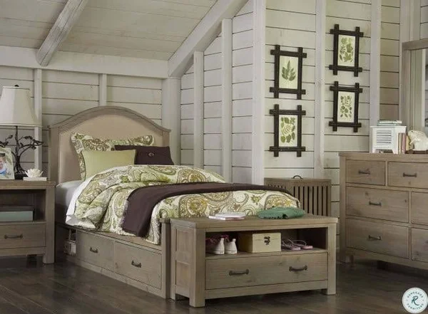 Ne Kids Highlands Mirror in Driftwood