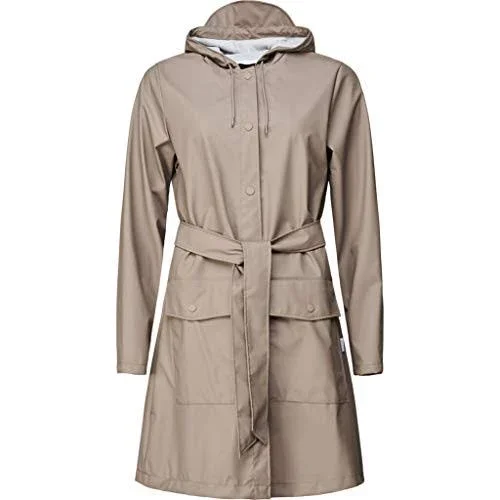 Rains Women's Belt Jacket - Taupe - L/XL