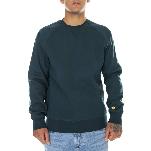 Carhartt WIP Chase Sweatshirt - Frasier - Gold - XL - Men