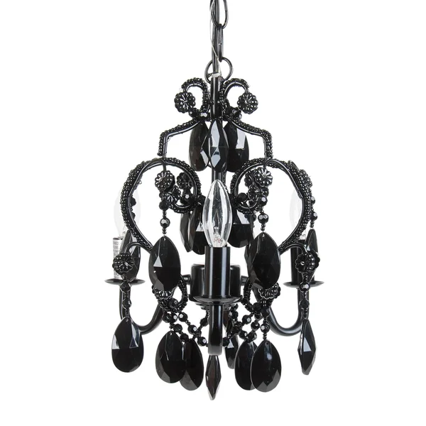 Tadpoles 3 Bulb Mini Chandelier Black