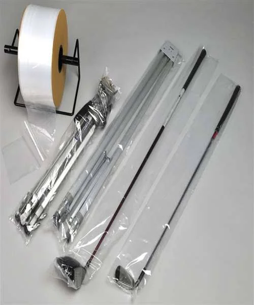 3 Mil Standard Poly Tubing, Clear, 1450 ft. x 3x22 Width