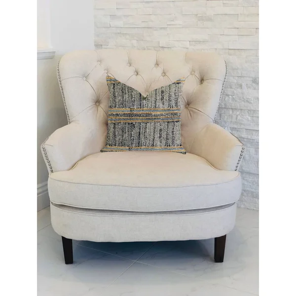 Plutus Promenade Way Textured Luxury Throw Pillow 18x22L x18x22W