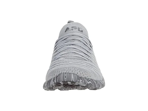 APL Women's TechLoom Wave Cement/Asteroid Marble Shoes in Size 7 - Athletic Propulsion Labs