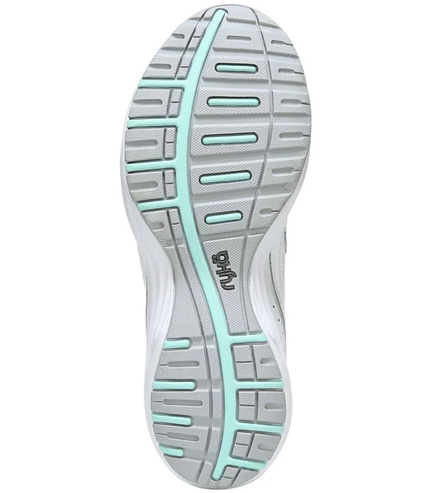 Ryka Women's Dash 3 Walking Shoes White - Silver 6.5, M