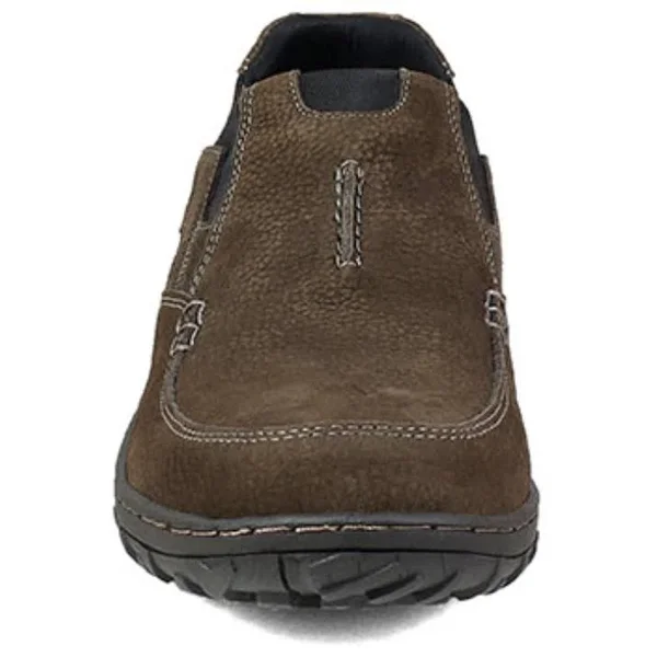 Men's Nunn Bush Quest Moc Toe Slip On, Size: 14, Brown