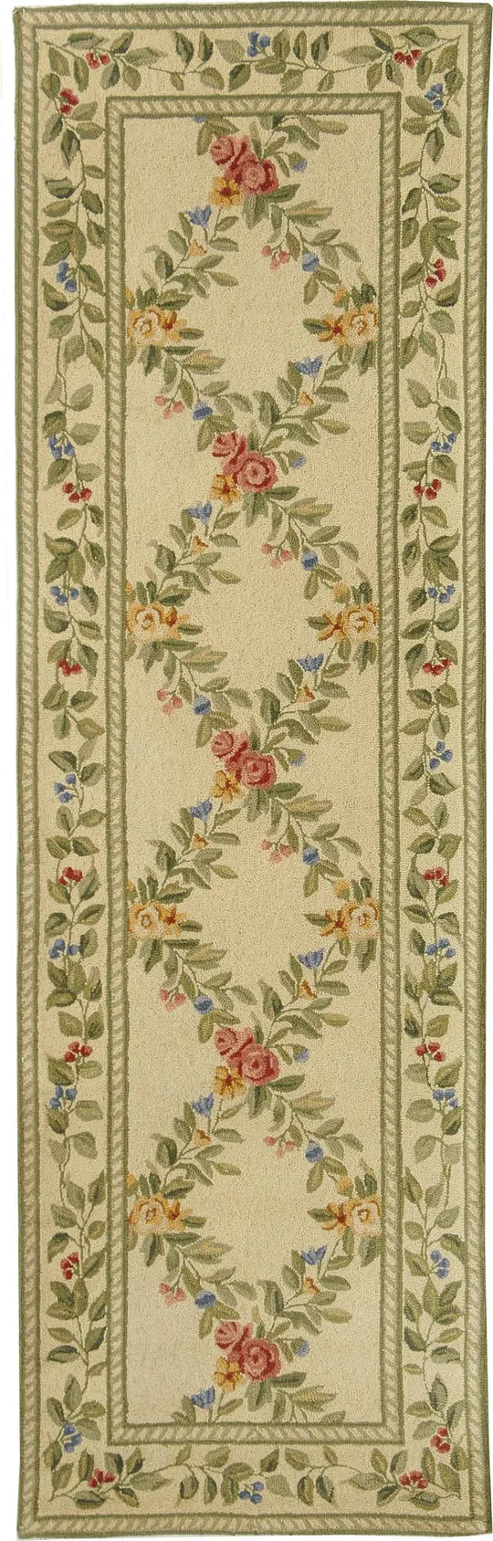 Safavieh Chelsea HK60A 2&6x22 x 4&0x22 Ivory Area Rug