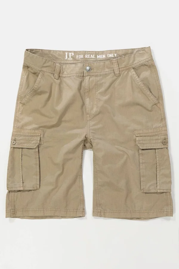 Plus Size Shorts - Man, Brown, Size: 46, Cotton, JP1880