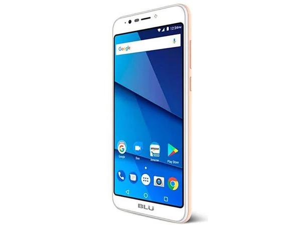 Blu Studio View XL Unlocked Android V 7.0 GSM Dual-SIM 5.7&& Phone Champagne