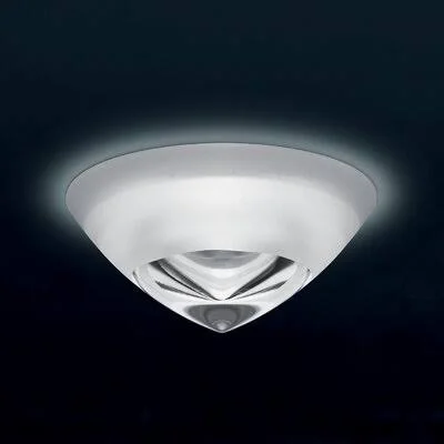 Leucos 0005832 Day 5.25x22 Decorative Recessed Trim Finish: Satin White - Bulb Type: ELV 23W 3500K UL, Construction Type: New Con