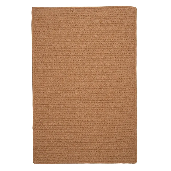 Colonial Mills Westminster Braided Rug Evergold, Size: 7 x 9 ft.