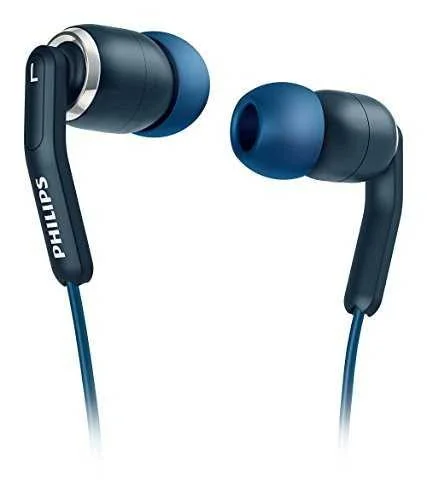 Philips She 9720 Earphone Canal Type Blue She 9720 Bl (Blue), 3.81 cm x 9.6 cm x 14.8 cm