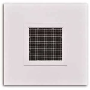 Truaire 1960RG-SQ12 Steel T-Bar Panel Return Air Grille with Acrylic Egg-Crate Core - 12 in. Square Neck