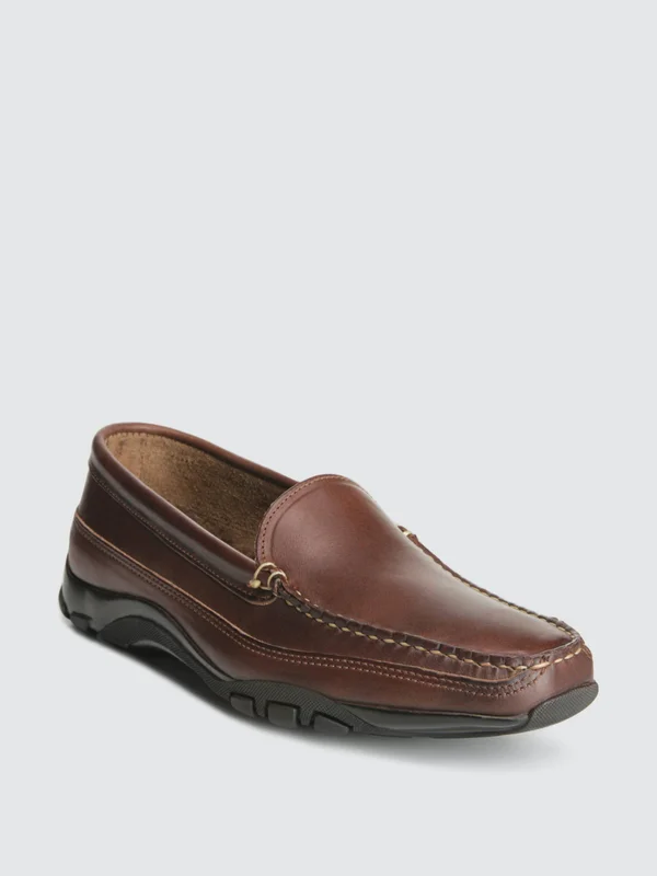 Men's Allen Edmonds Boulder Driving Loafer - Size 9 E - Brown