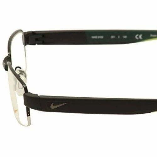 Nike 8165 Mens Eyeglasses 001 Black/Crystal Volt