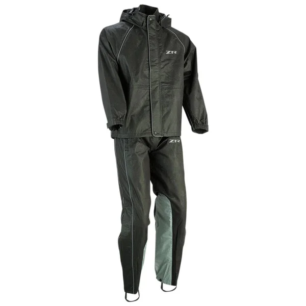 Z1R Women's Rain Suit - 2853-0022 in Black, Size Medium