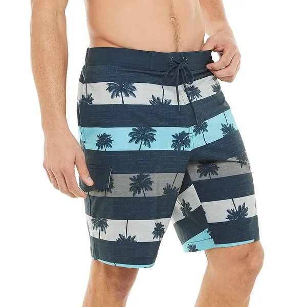 Men's Sonoma Goods for Life Flexwear Swim Trunks - Size: Large, Blue