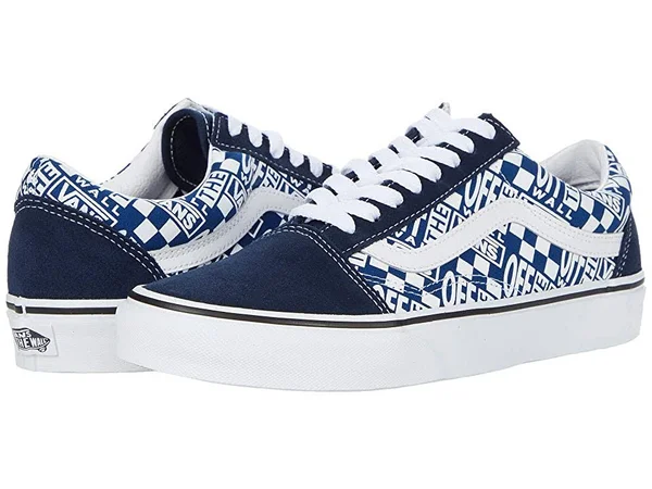 Vans Off The Wall Old Skool Shoes - Blue - 11