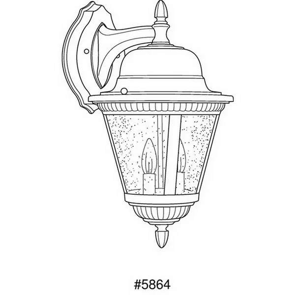 Westport LED Collection One-Light Wall Lantern - Size: 12.88, Bronze