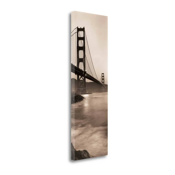 Tangletown Fine Art Golden Gate Bridge I by Alan Blaustein Canvas Art