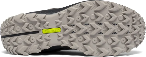 Men's Saucony Peregrine 11 Wide Gravel|Black - Size 7W
