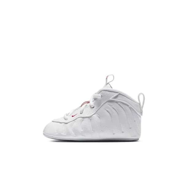 Nike Kids& Infant Lil& Posite One Crib Booties in White Size 1.0