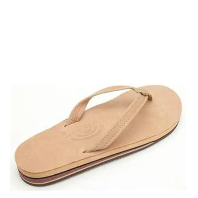 Rainbow Sandals Women's Double Layer Narrow Strap Expresso