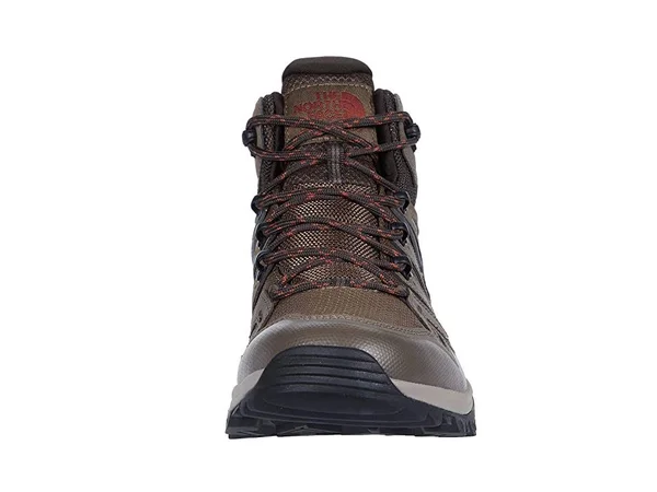 The North Face Hedgehog Fastpack II Mid Waterproof Hiking Boot - Men's Bipartisan Brown/Coffee Brown - 10.5