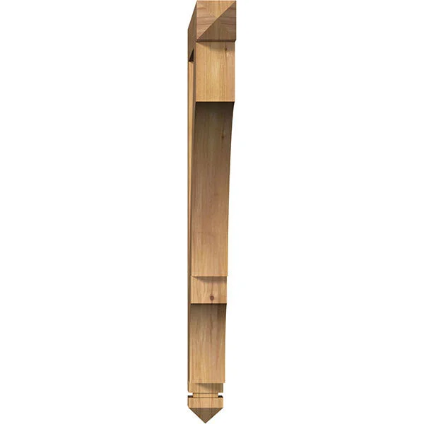 Ekena Millwork 3 1/2x22W x 34x22D x 40x22H Balboa Arts & Crafts Smooth BRACKET - Western Red Cedar