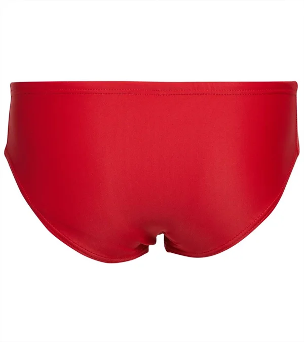 Speedo Men's Powerflex Eco Solid Brief - Red - 30