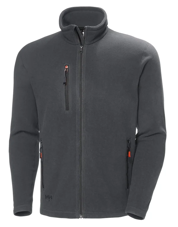 Helly Hansen Oxford Fleece Jacket X-Large, Dark Grey