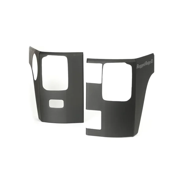 Rugged Ridge 11651.07 Body Armor Corner Guards Rear Black Jeep Wrangler